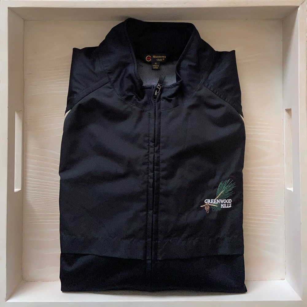 “Greenwood Hills” Country Club Golf Windbreaker